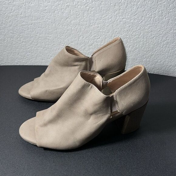 SOUL NATURALIZER BEIGE/TAN OPEN TOE. SIZE 6.5 - Picture 8 of 9